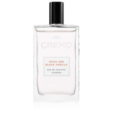 Cremo Spice & Black Vanilla Spray Cologne eau de cologne pentru bărbați