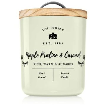 DW Home Farmhouse Maple Praline & Caramel lumânare parfumată