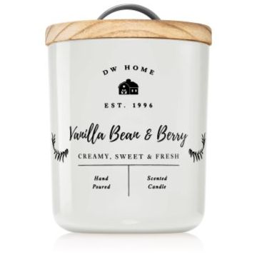 DW Home Farmhouse Vanilla Bean & Berry lumânare parfumată