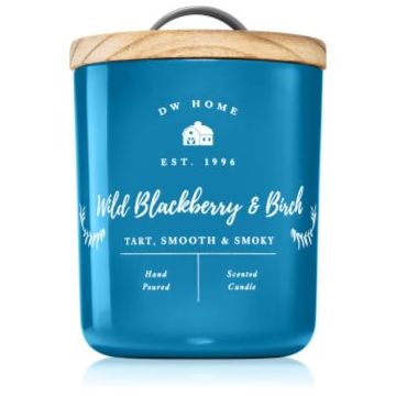 DW Home Farmhouse Wild Blackberry & Birch lumânare parfumată