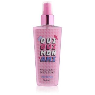 Emily In Paris Bergamot and Rose Body Mist pentru femei