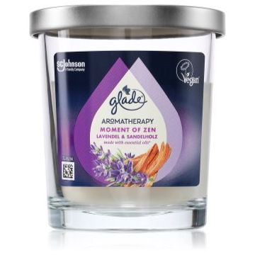 GLADE Aromatherapy Moment of Zen lumânare parfumată