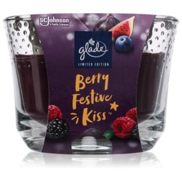 GLADE Berry Festive Kiss lumânare parfumată