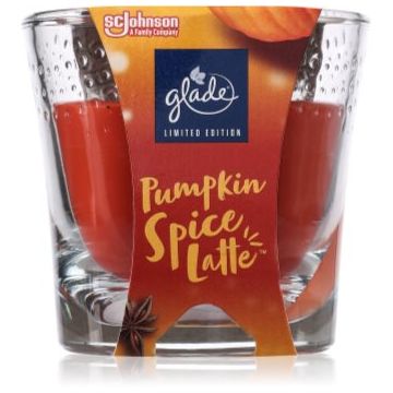 GLADE Pumpkin Spice Latté lumânare parfumată