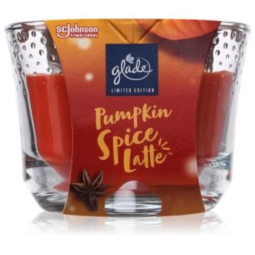 GLADE Pumpkin Spice Latté lumânare parfumată