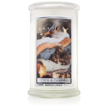 Kringle Candle Kittens & Cashmere lumânare parfumată