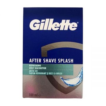 Lotiune dupa Ras Gheata Arctica - Gillette After Shave Splash Arctic Ice, 100 ml