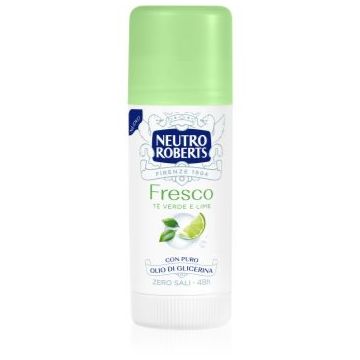 Neutro Roberts Tè Verde e Lime deodorant stick cu o eficienta de 48 h