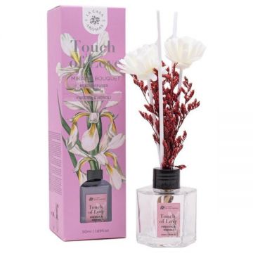 Odorizant de Camera cu Parfum de Frezie si Neroli Mikado Bouquet - La Casa De Los Aromas Touch of Love, 50 ml