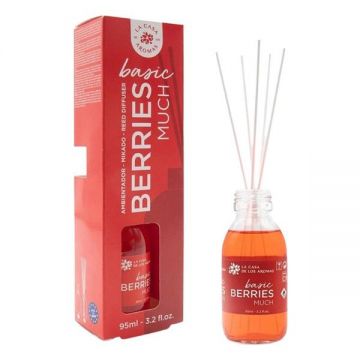 Odorizant de Camera cu Parfum de Fructe Rosii Mikado - La Casa De Los Aromas Basic Berries Much, 95 ml