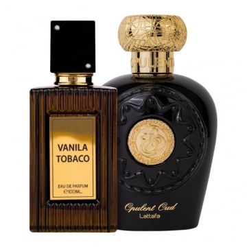 Pachet 2 parfumuri Vanila Tobacco 100 ml si Opulent Oud 100 ml