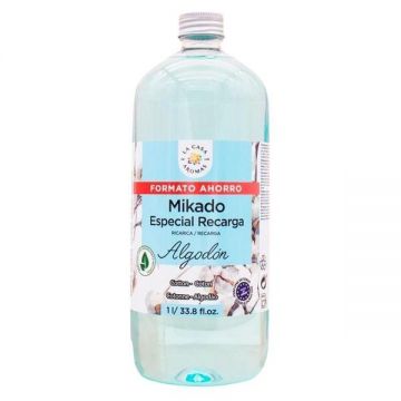 Rezerva cu Parfum de Bumbac pentru Odorizantul de Camera Mikado - La Casa De Los Aromas Especial Recarga, 1000 ml