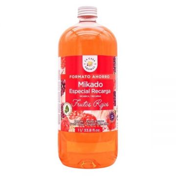 Rezerva cu Parfum de Fructe Rosii pentru Odorizantul de Camera Mikado - La Casa De Los Aromas Frutos Rojos, 1000 ml