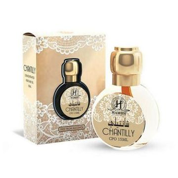 Ulei de parfum arabesc HAMIDI Chantilly Perfume Oil, formula concentrata, 15 ml