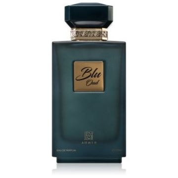 Ahmed Al Maghribi Blu Oud Eau de Parfum pentru bărbați