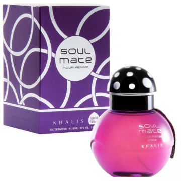 Apa de parfum Soul Mate, Khalis, Femei - 100 ml - inspirat din Gucci Guilty Black pour Femme