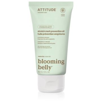 Attitude Blooming belly Almond & Argan ulei pentru femei gravide