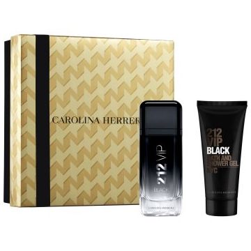 CAROLINA HERRERA 212 VIP Black set cadou pentru bărbați