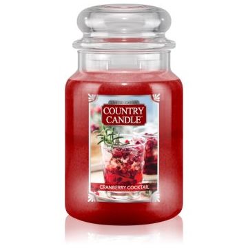 Country Candle Cranberry Coctail lumânare parfumată