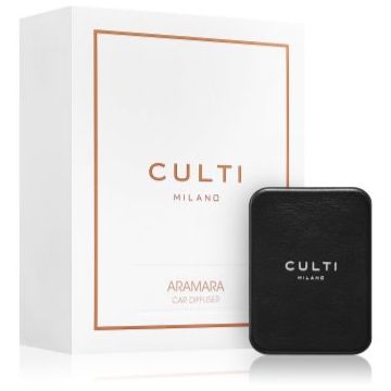 Culti Car Diffuser Black Aramara parfum pentru masina + refill