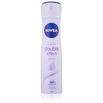 NIVEA Double Effect spray anti-perspirant 48 de ore