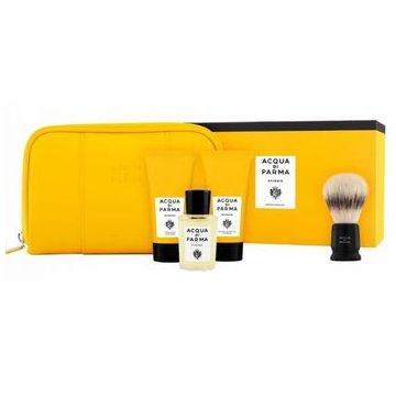 Set cadou Acqua di Parma Colonia (Apa de colonie 20 ml + Spuma pentru barbierit 40 ml + Balsam After-Shave 40 ml + Perie barbierit), pentru barbati