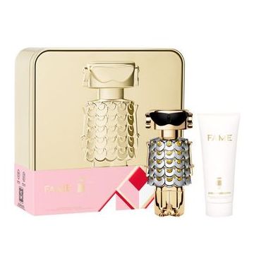 Set Cadou Paco Rabanne Fame, Femei 80 ml Apa de Parfum + 100 ml Lotiune de corp