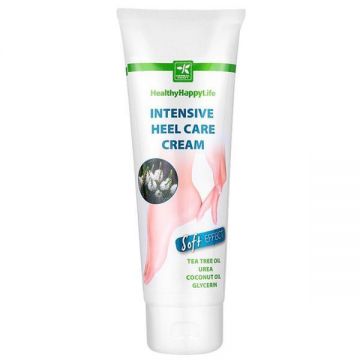 SHORT LIFE - Crema pentru Ingrijirea Intensiva a Calcaielor Crapate cu Ulei din Ceai Verde si Uree - Healthy Happy Life Intensive Heel Care Cream, 100 ml