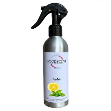 Odorizant Lichid pentru textile, Good Scent, aroma Joyful, 200 g, cu pulverizator