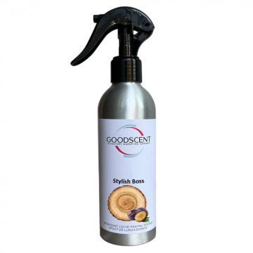 Odorizant Lichid pentru textile, Good Scent, aroma Stylish Boss, 200 g, cu pulverizator ieftin