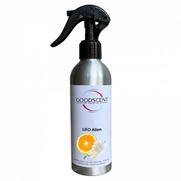 Odorizant Lichid pentru textile, Good Scent, aroma UFO Alien, 200 g, cu pulverizator de firma original