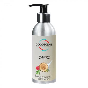 Parfum Concentrat pentru Rufe, Good Scent, aroma Capri, 200gr, cu pompita dozare