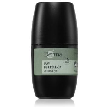 Derma Man antiperspirant roll-on fara parfum