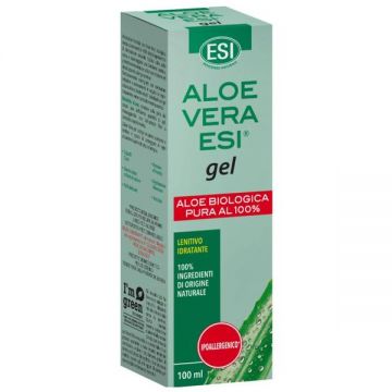 Gel cu Extract de Aloe Vera Organic ESI, 100 ml