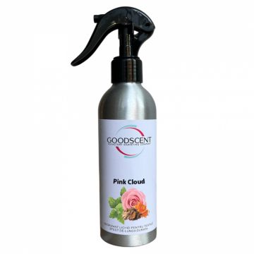 Odorizant Lichid pentru textile, Good Scent, aroma Pink Cloud, 200 g, cu pulverizator ieftin