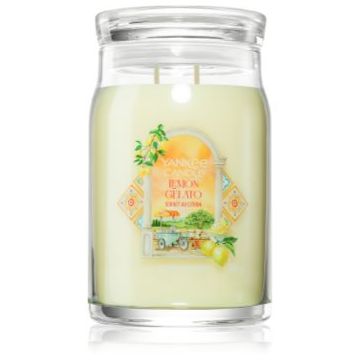 Yankee Candle Lemon Gelato lumânare parfumată