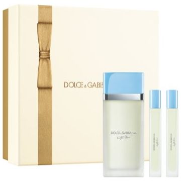 Dolce&Gabbana Light Blue EDT Trio Gift Set NEW set cadou pentru femei Dolce&Gabbana Light Blue EDT Trio Gift Set NEW set cadou pentru femei
