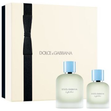 Dolce&Gabbana Light Blue Pour Homme EDT Duo Gift Set NEW set cadou pentru bărbați Dolce&Gabbana Light Blue Pour Homme EDT Duo Gift Set NEW set cadou pentru bărbați