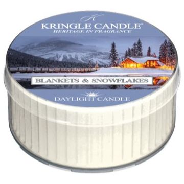 Kringle Candle Blankets & Snowflakes Daylight DTC lumânare parfumată Kringle Candle Blankets & Snowflakes Daylight DTC lumânare parfumată