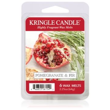 Kringle Candle Pomegranate & Fir Wax Melt DVA lumânare parfumată Kringle Candle Pomegranate & Fir Wax Melt DVA lumânare parfumată