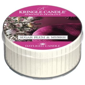 Kringle Candle Sugar Plum & Myrrh Daylight lumânare parfumată Kringle Candle Sugar Plum & Myrrh Daylight lumânare parfumată