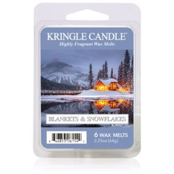 Kringle Candle Blankets & Snowflakes Wax Melt DVA lumânare parfumată Kringle Candle Blankets & Snowflakes Wax Melt DVA lumânare parfumată