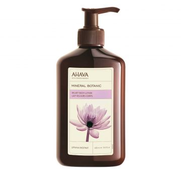 MINERAL BOTANIC BODY LOTION - LOTUS FLOWER & CHESTNUT 400 ml