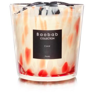 Baobab Collection Pearls Coral lumânare parfumată