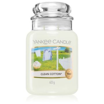 Yankee Candle Clean Cotton lumânare parfumată