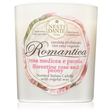 Nesti Dante Romantica Florentine Rose and Peony lumânare parfumată