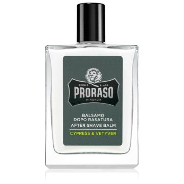 Proraso Cypress & Vetyver balsam hidratant dupa barbierit de firma original