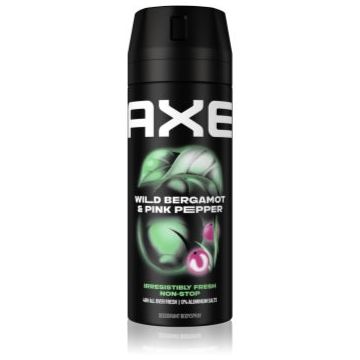 Axe Wild Fresh Bergamot & Pink Pepper spray şi deodorant pentru corp