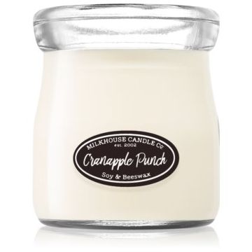 Milkhouse Candle Co. Creamery Cranapple Punch lumânare parfumată Cream Jar