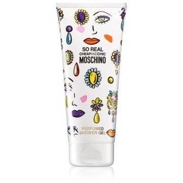 Moschino So Real gel de dus si baie pentru femei